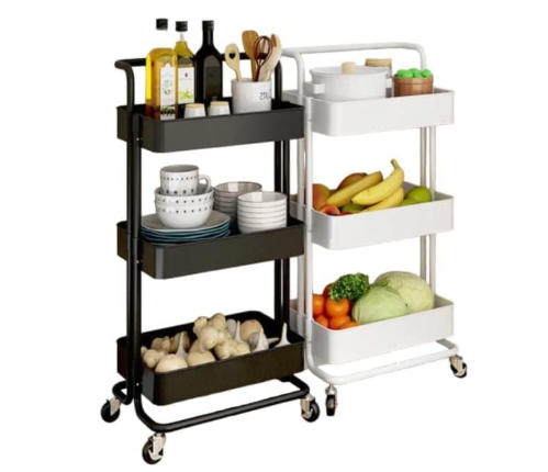 Carrinho Organizador Multiuso 3 Prateleiras