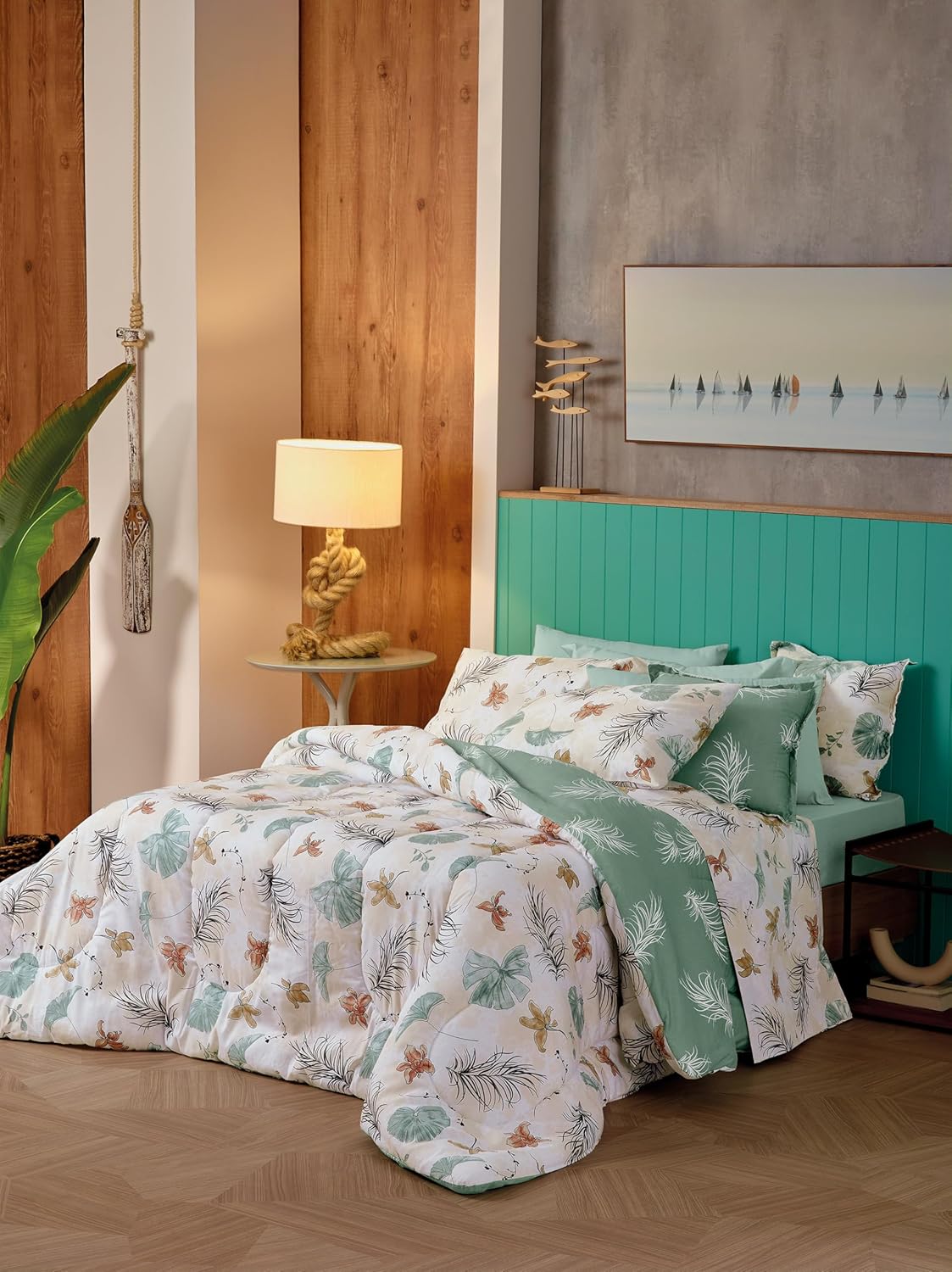 Jogo de Cama 100% Algodão - Teka