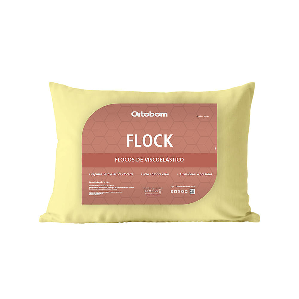 Travesseiros Flock Otobom - 2 unidades